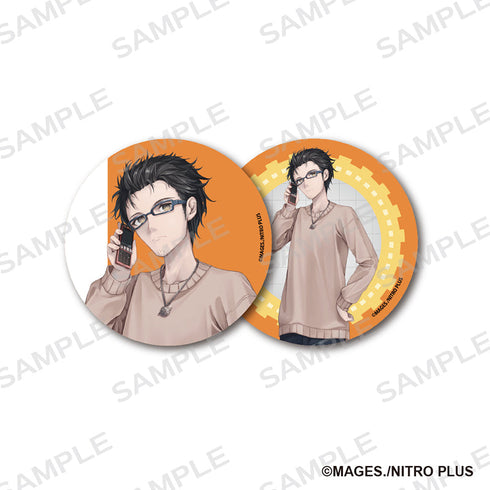 『STEINS;GATE』76mm缶バッジ2個セット 描きおろし 岡部倫太郎【202503再販】
